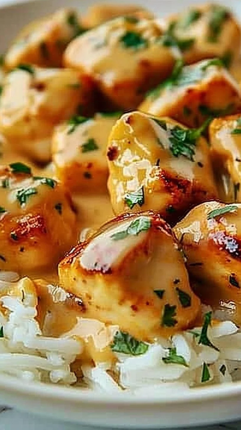 Smothered Chicken and Rice