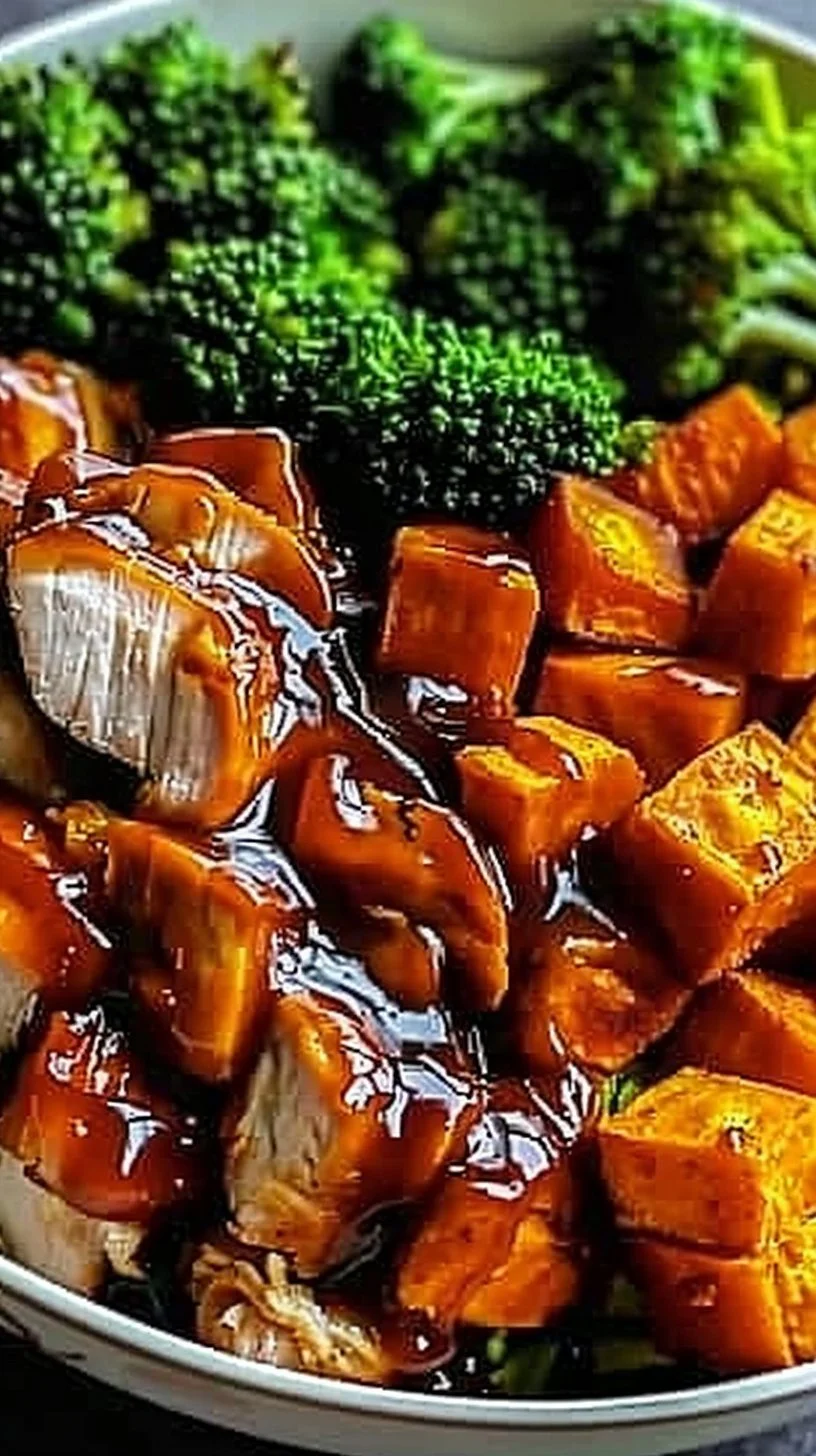 BBQ Chicken Sweet Potato Bowl Recipe