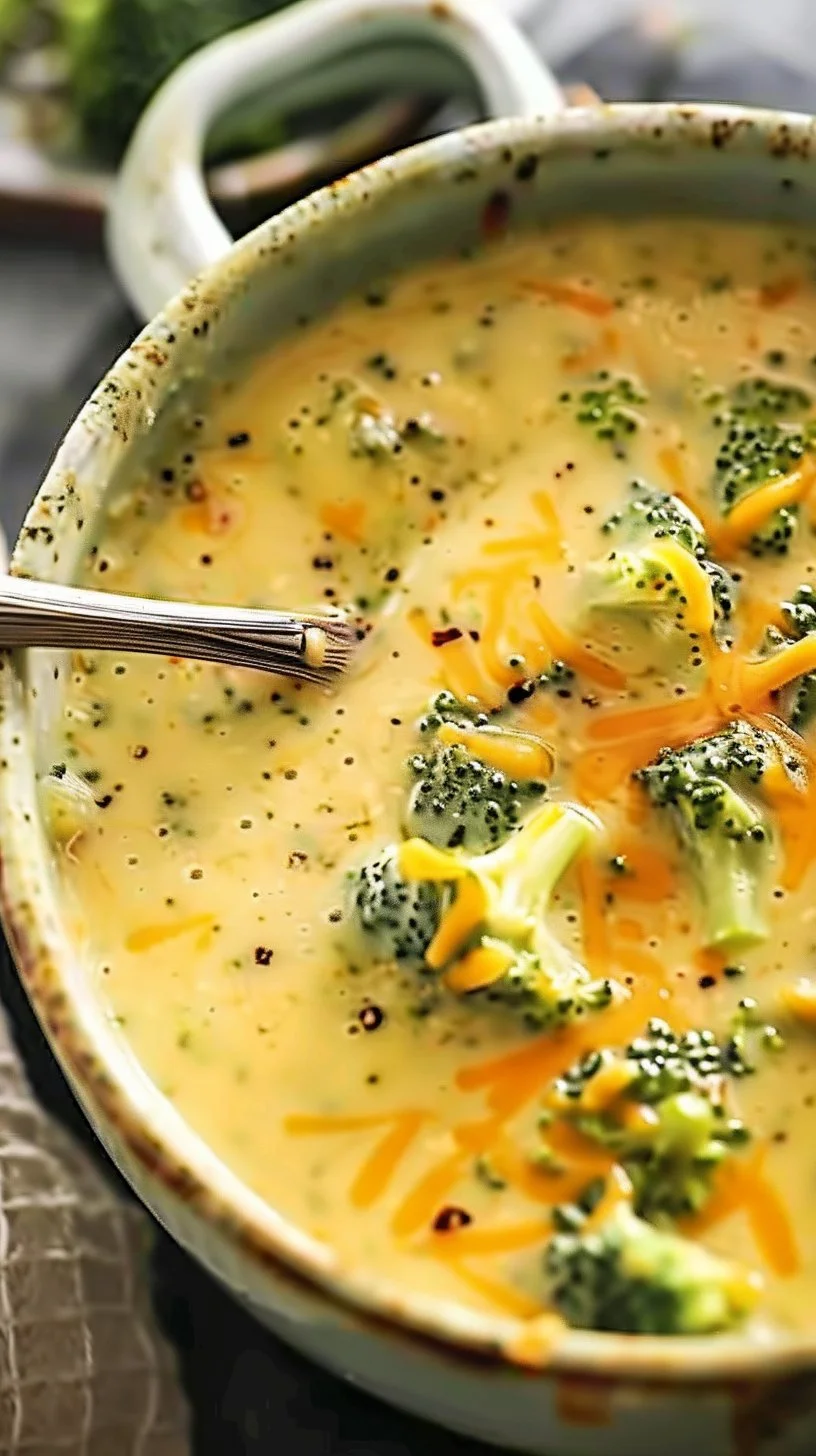 Broccoli Cheddar Soup