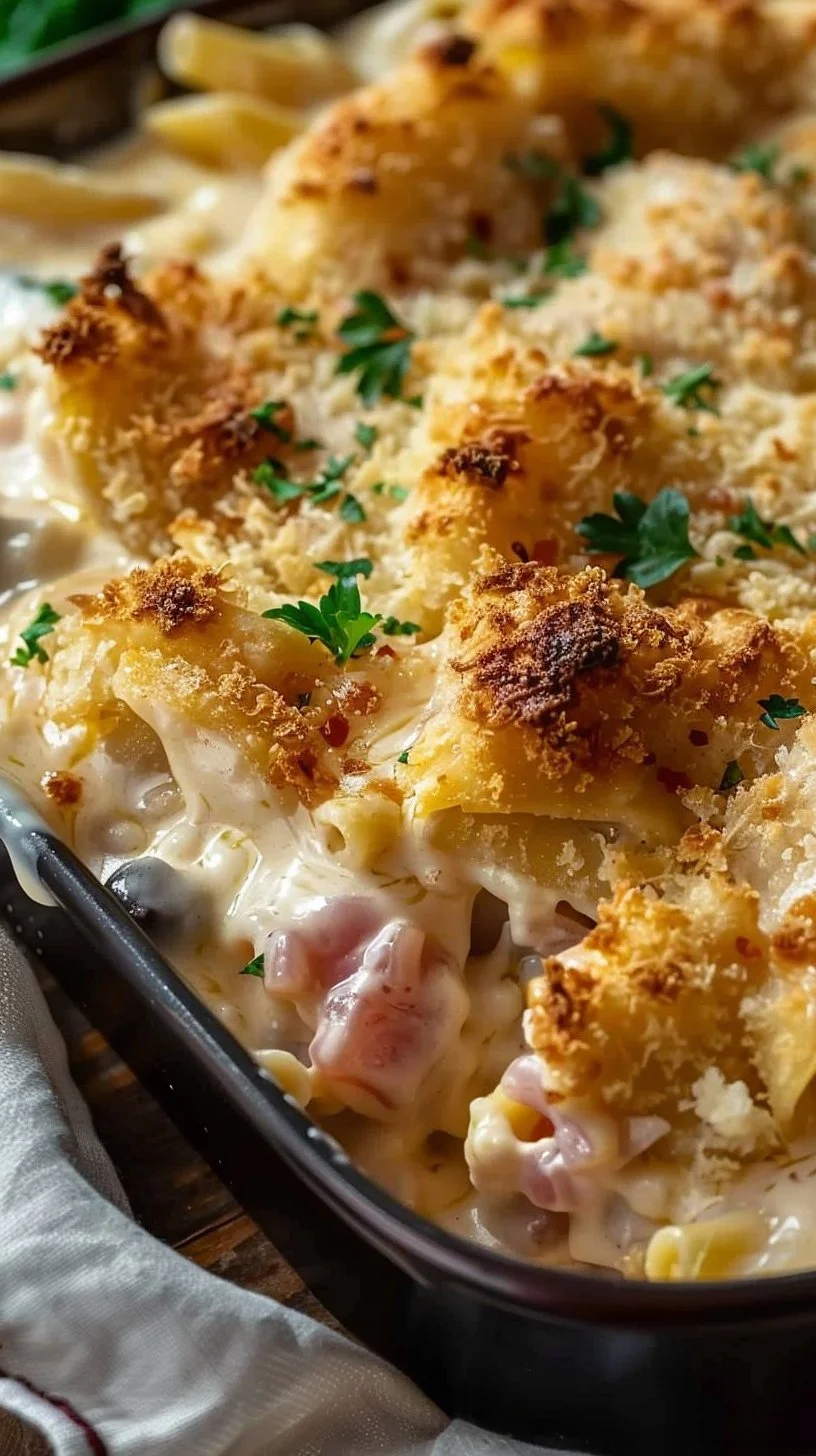 Chicken Cordon Bleu Casserole