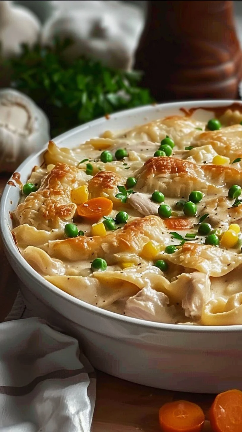 Classic Chicken Pot Pie Pasta