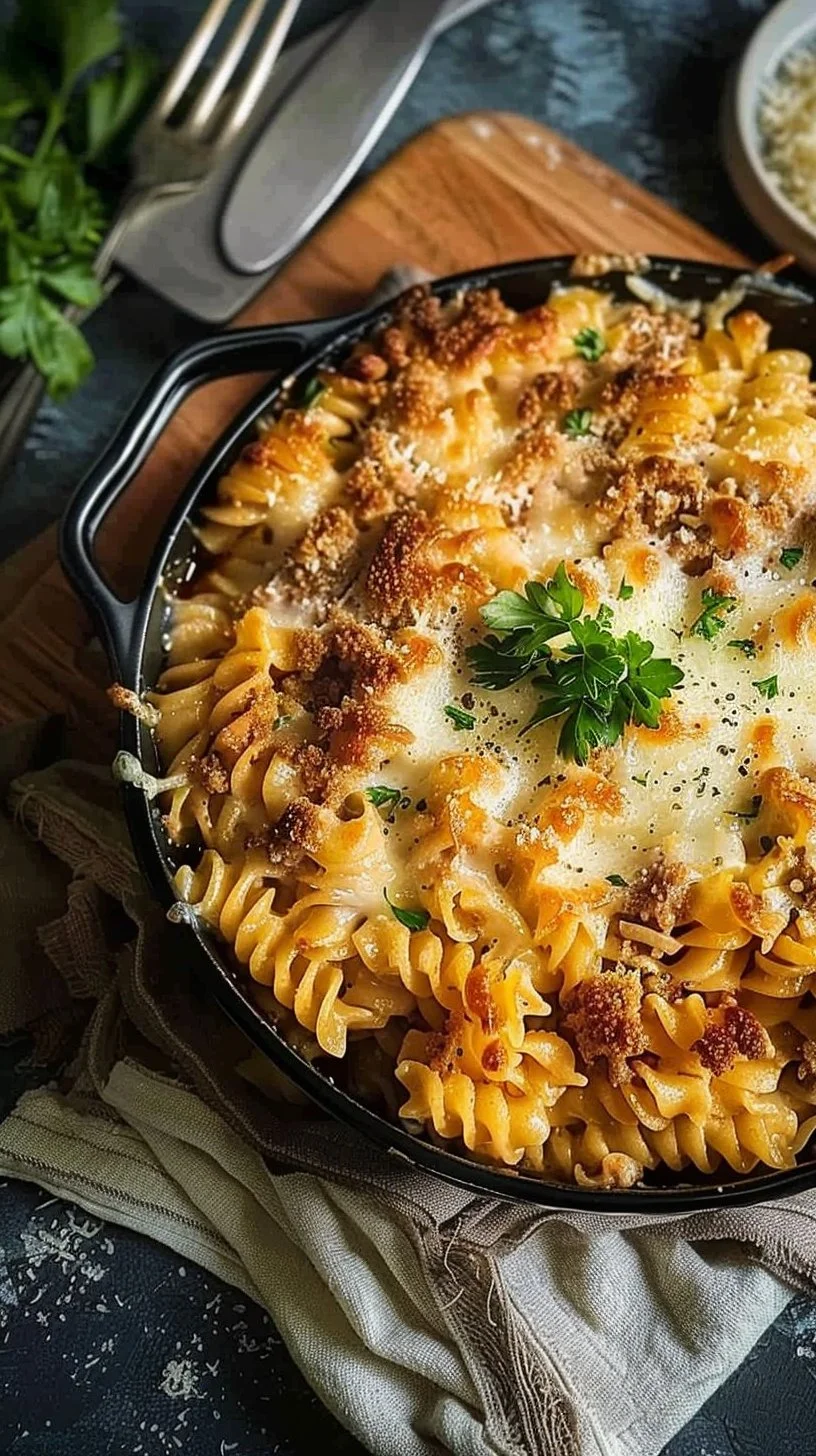 Cottage Cheese Protein Pasta Bake