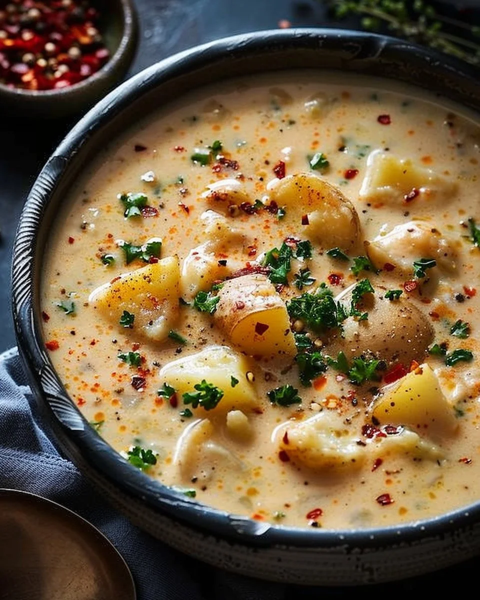 Creamy Cajun Potato Soup