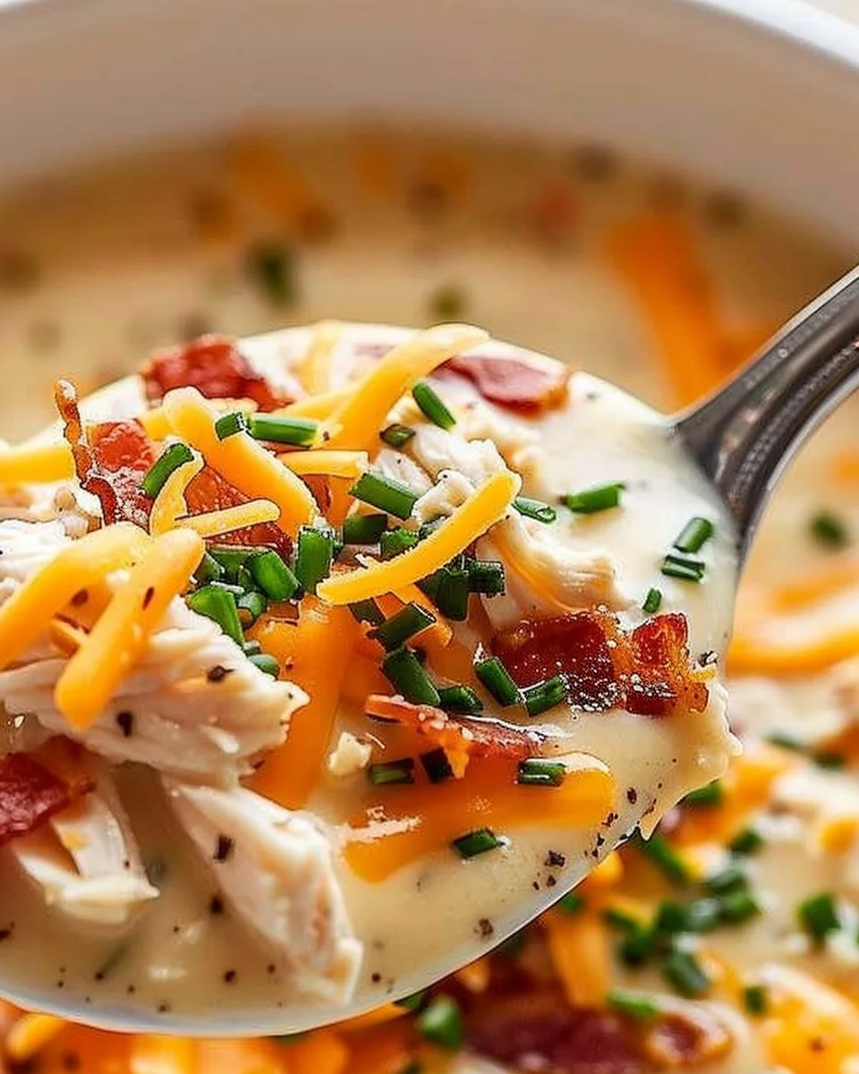 Creamy Keto Chicken Cream Cheese Soup