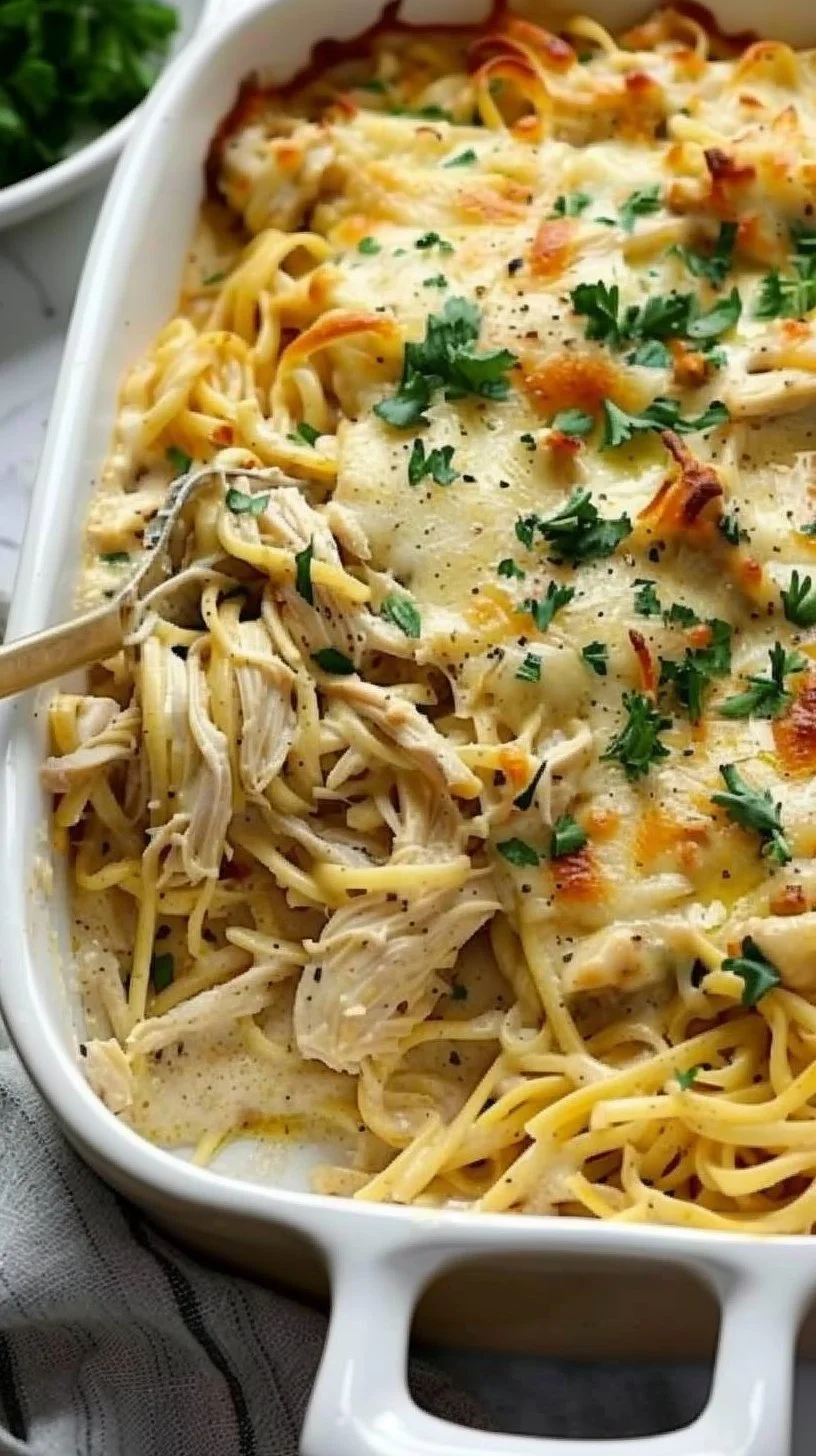 Easy Chicken Tetrazzini
