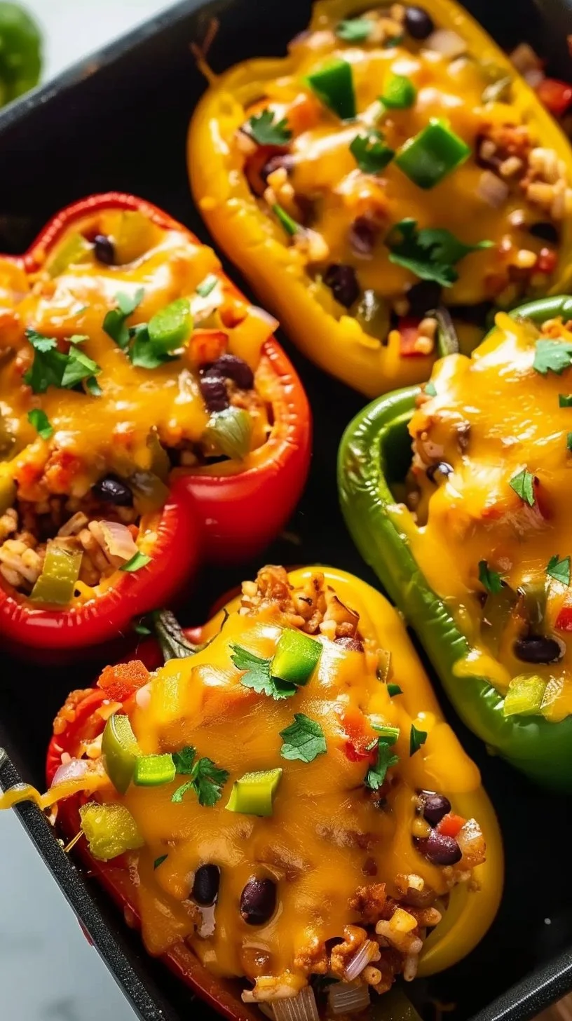 Easy Taco Stuffed Peppers