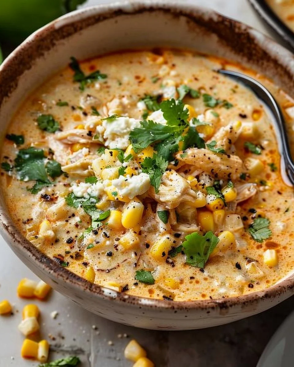 Mexican Street Corn Soup