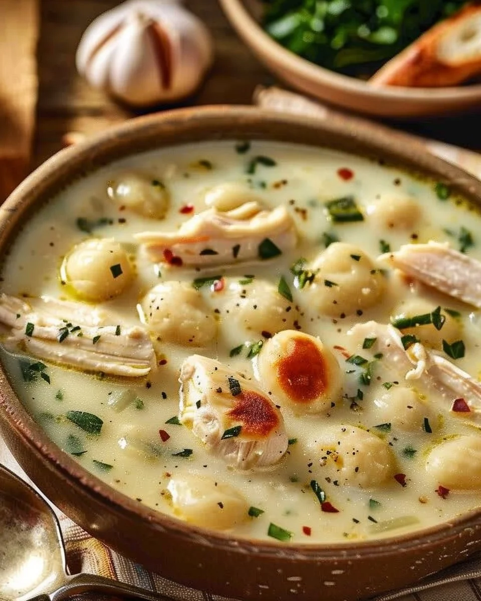 Olive Garden Chicken Gnocchi Soup