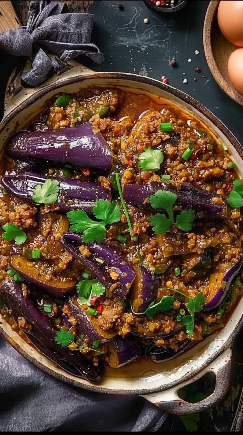 Spicy Eggplant with Minced Pork
