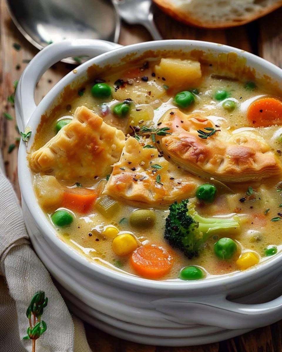 Veggie Pot Pie Soup: Comfort in a Bowl Without the Crust