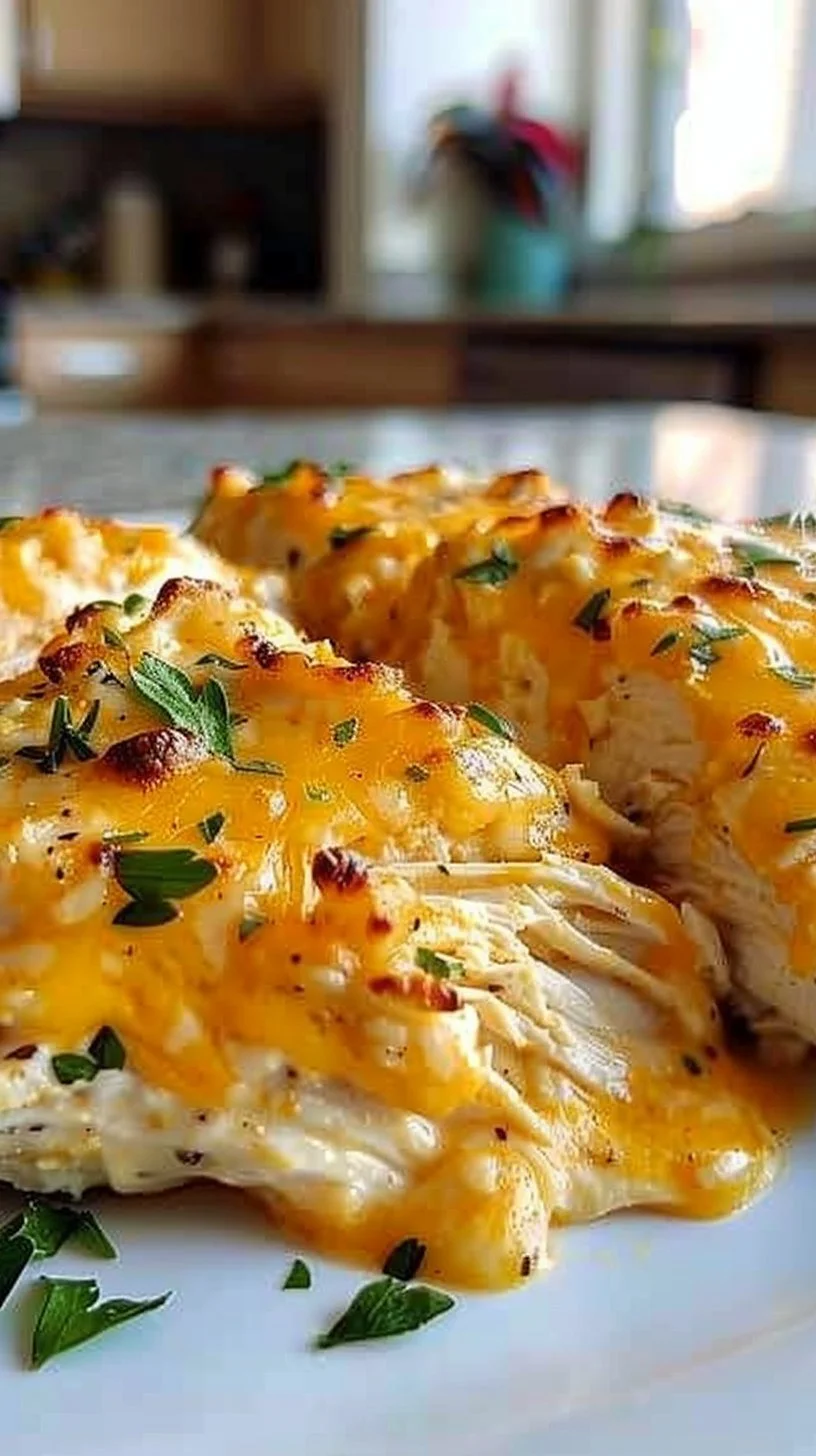 4-Ingredient Ranch Chicken Bake: Effortless Dinner Perfection