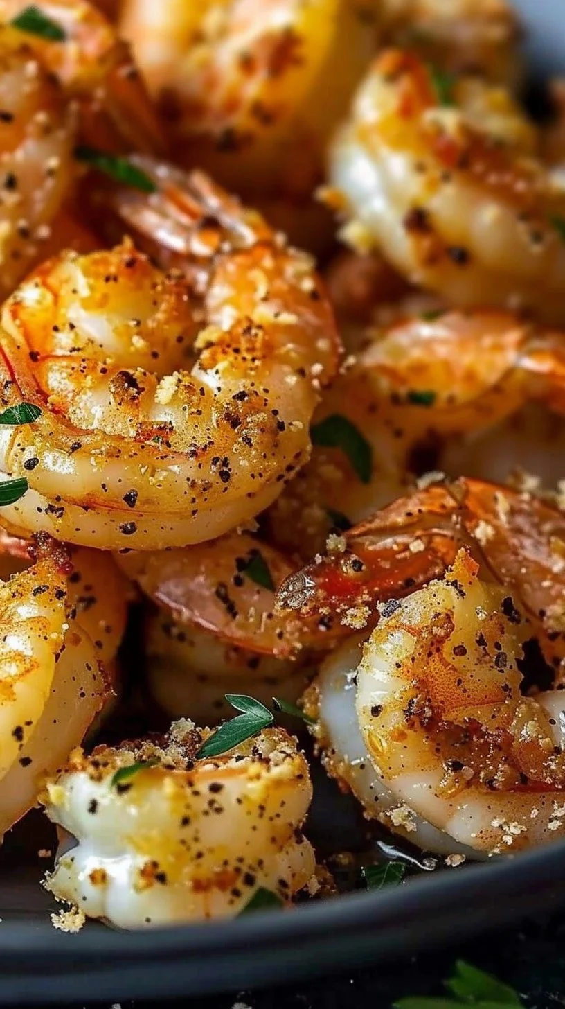 Air Fryer Garlic Parmesan Shrimp for Effortless Gourmet Flavor