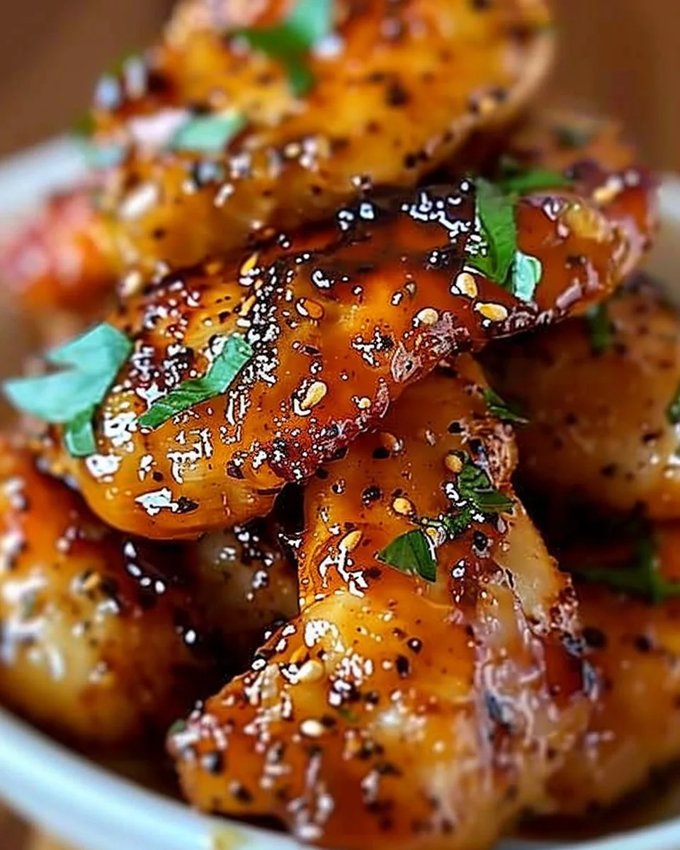 Air Fryer Honey Butter Garlic Chicken Tenders Recipe