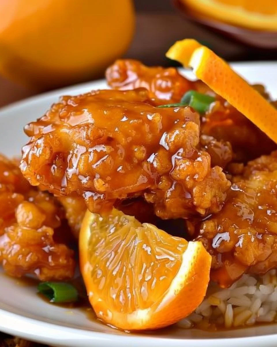 Air Fryer Orange Chicken