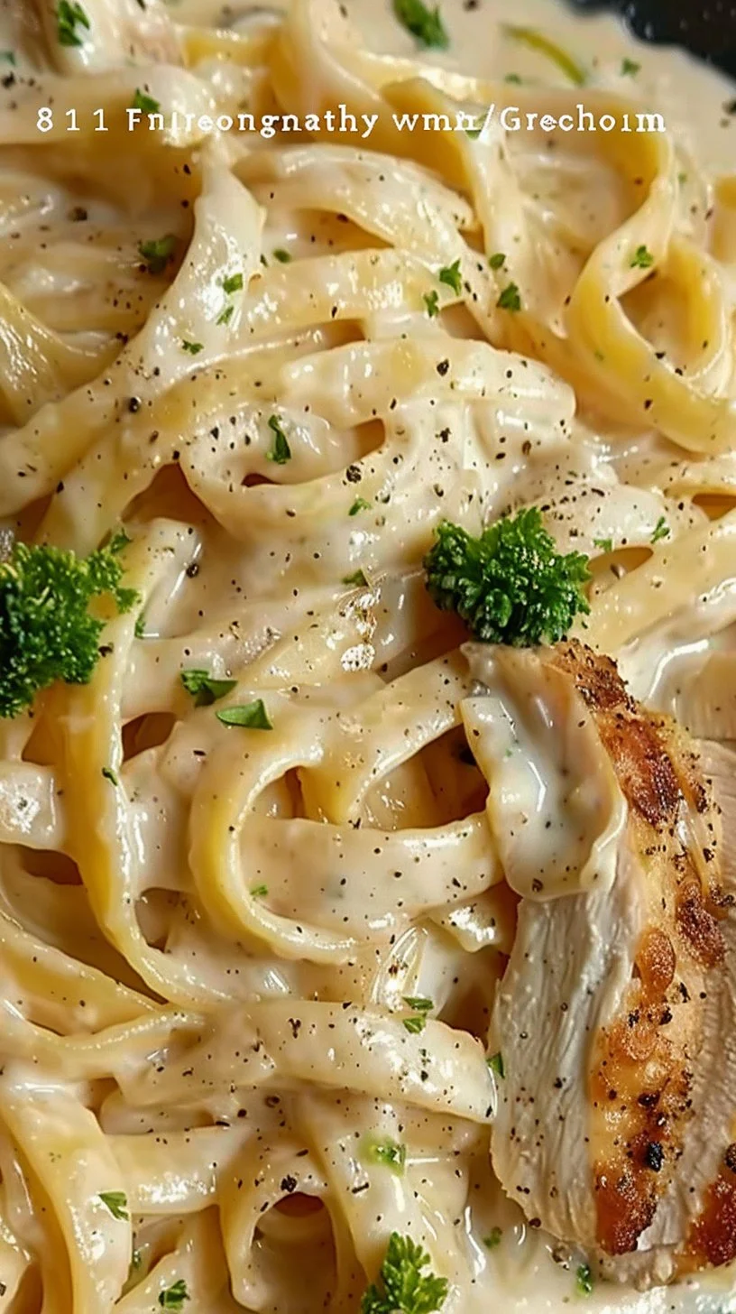 Chicken Fettuccine Alfredo