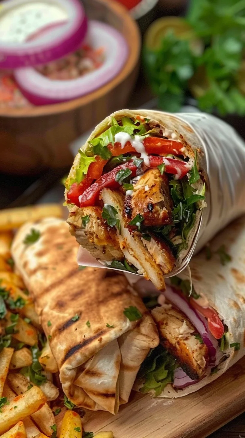 Chicken Shawarma Wrap