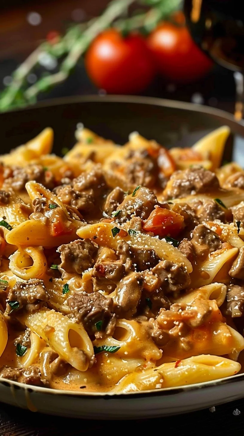 Creamy Beef Pasta