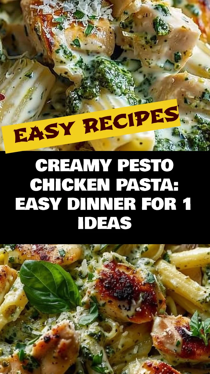 Creamy Pesto Chicken Pasta