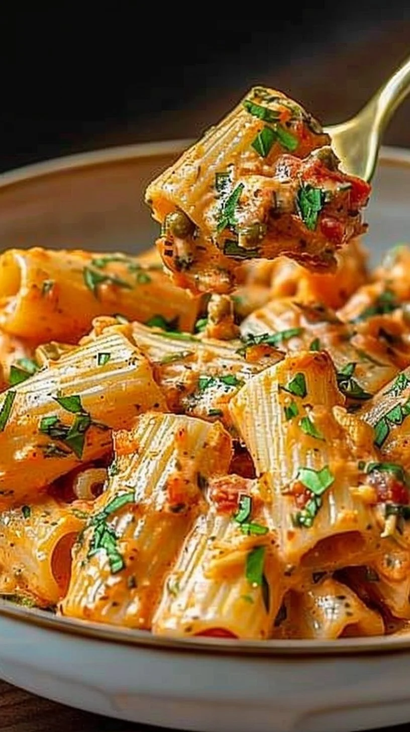 Creamy Tomato Garlic Pasta
