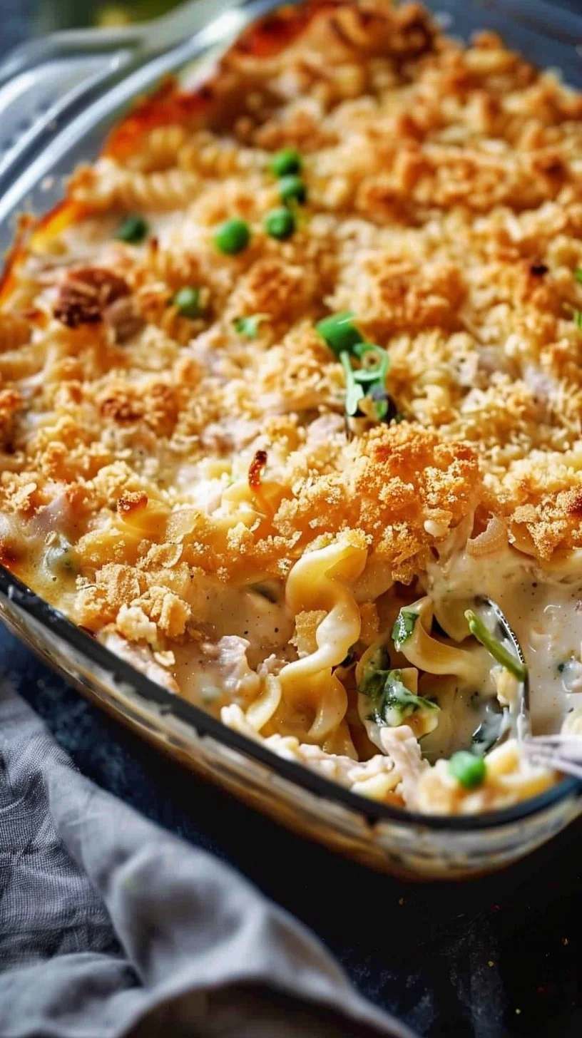 Creamy Tuna Noodle Casserole