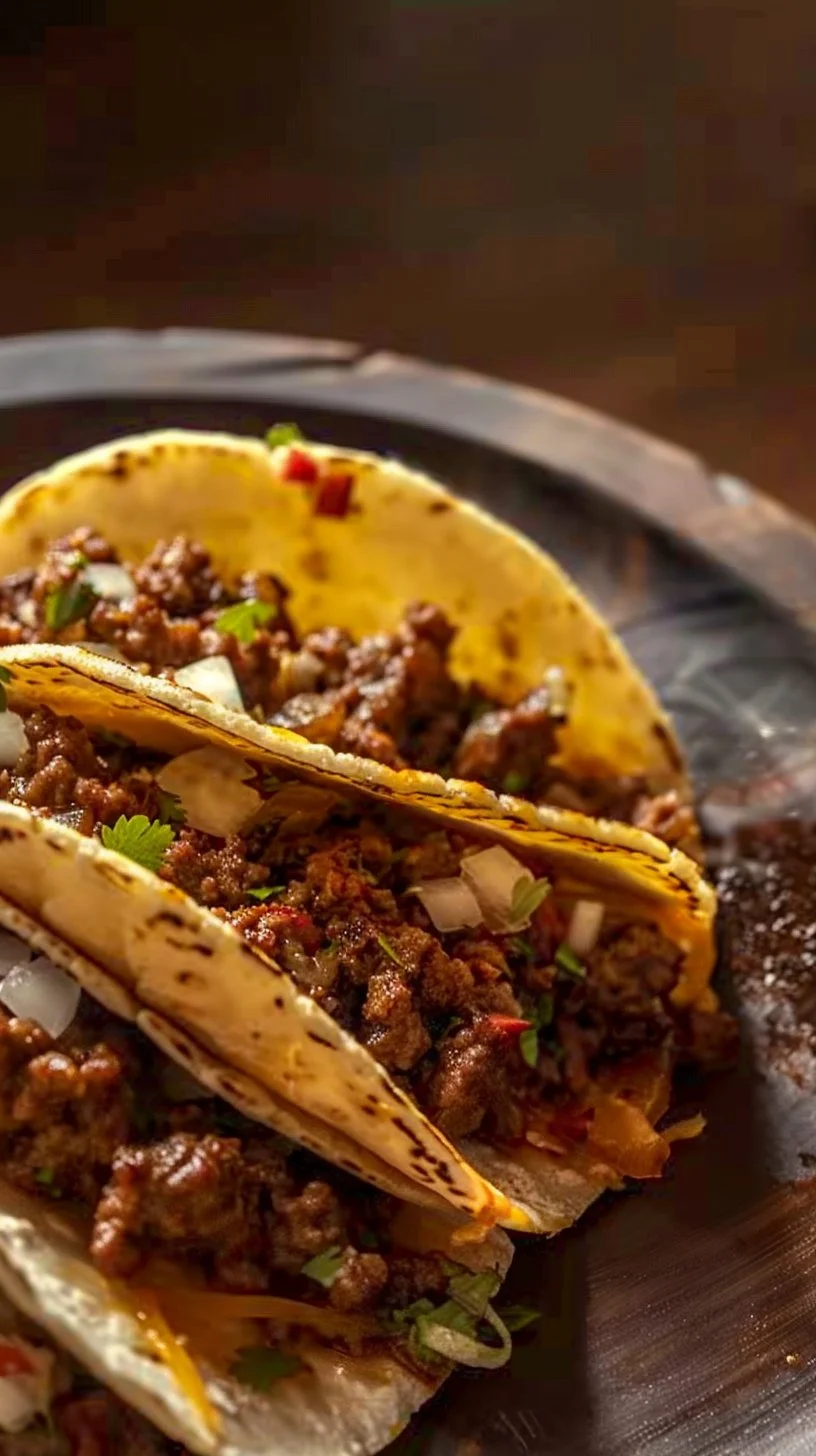 Crispy Ground Beef Tacos