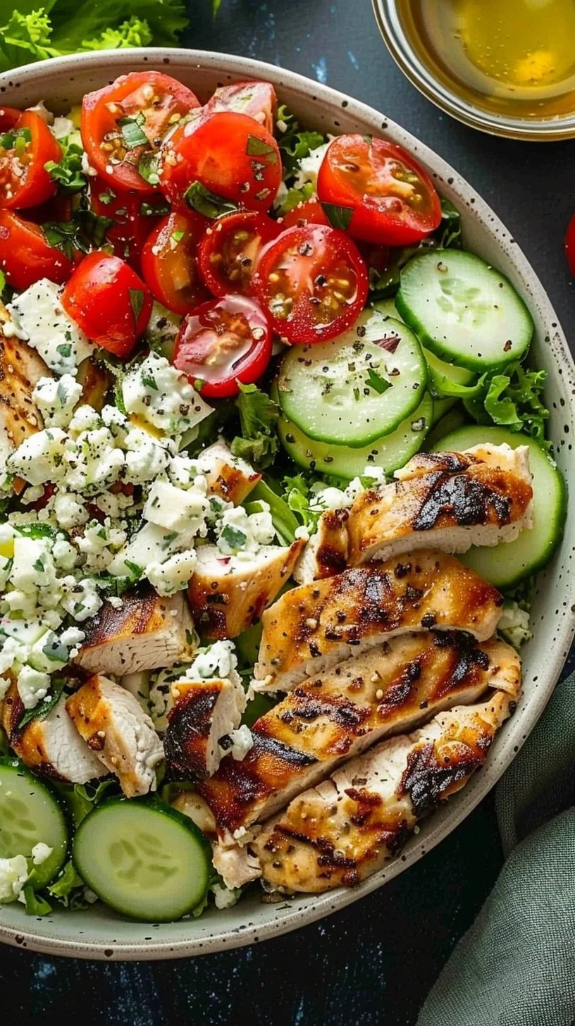 Greek Chicken Bowls