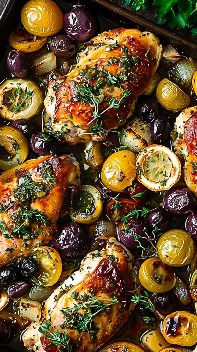 Greek Sheet Pan Chicken