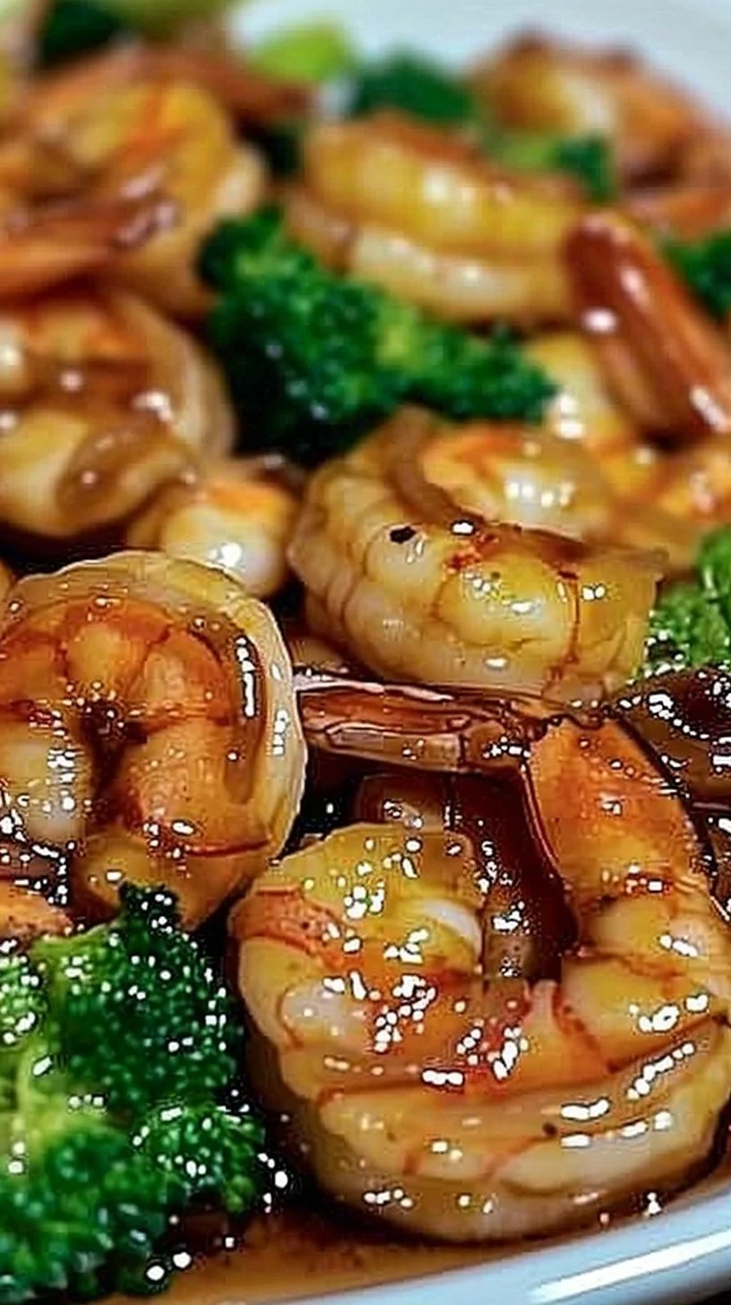 High-Protein Honey Garlic Shrimp