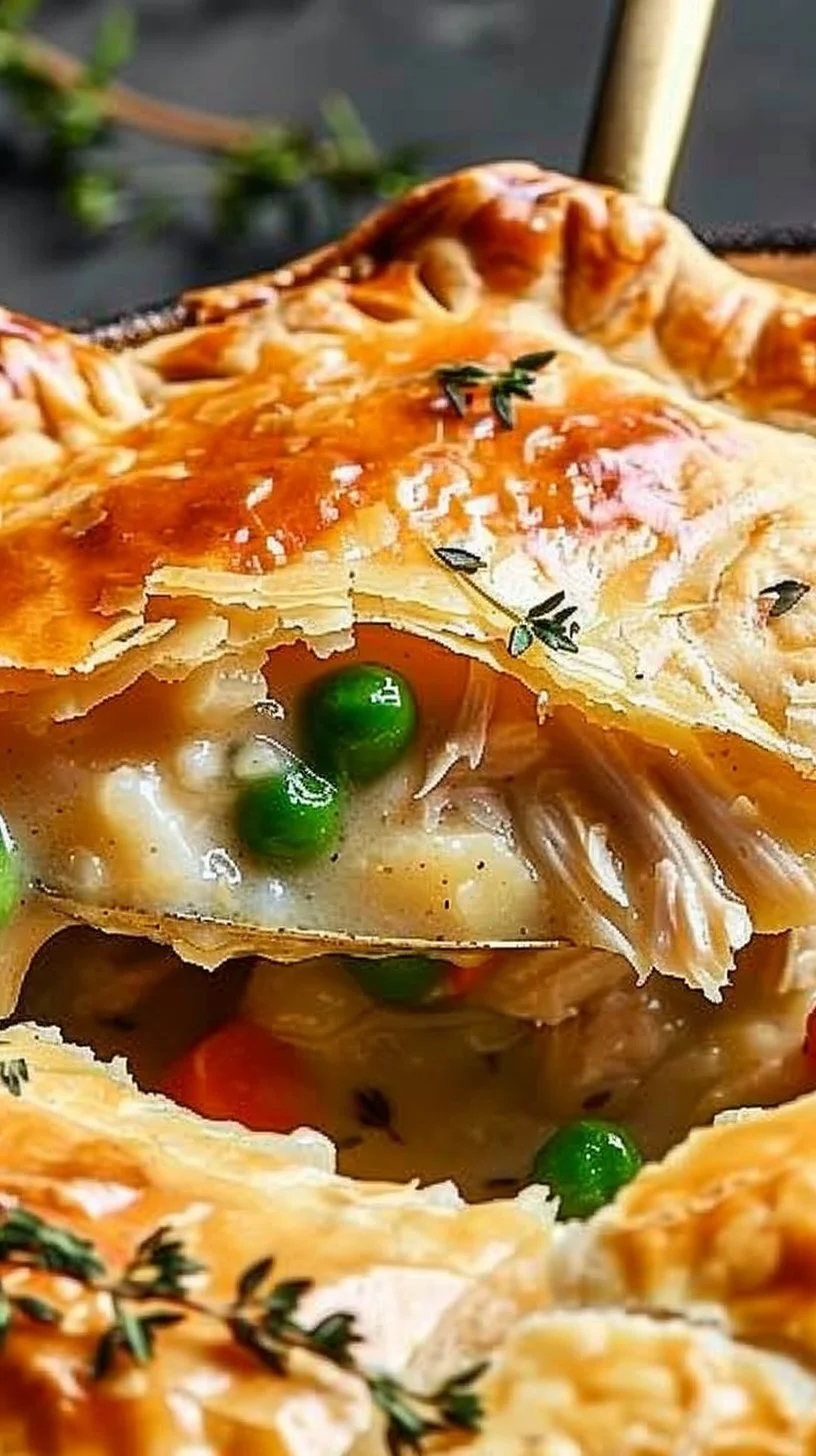 Homemade Chicken Pot Pie Casserole