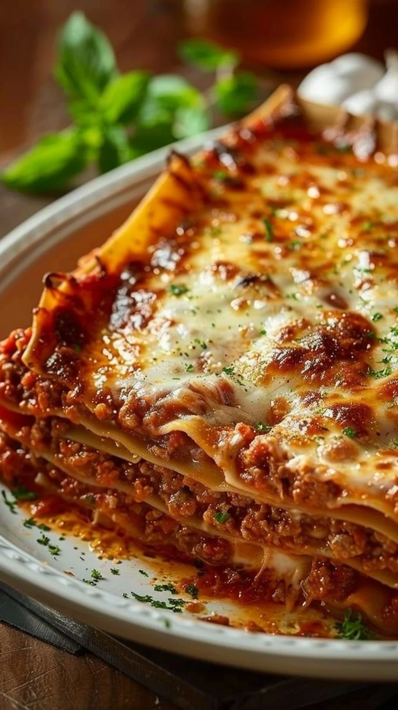 Homemade Lasagna