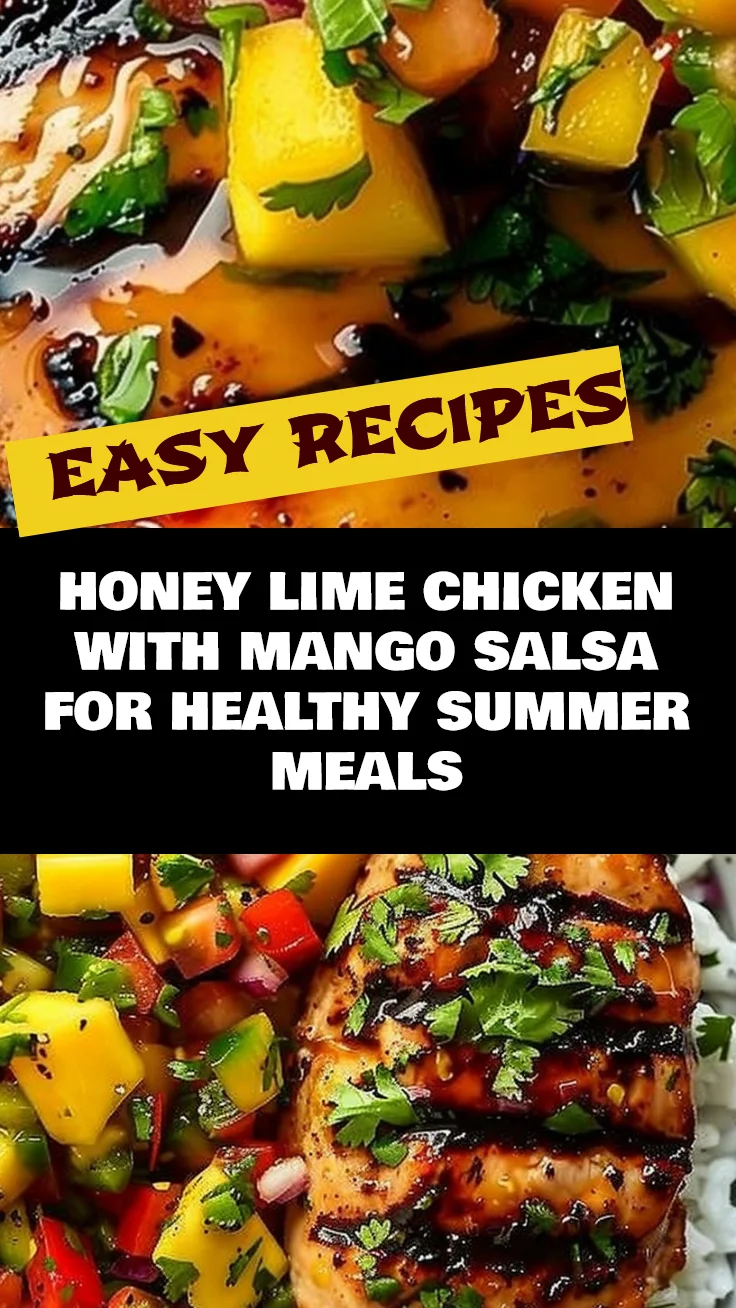 Honey Lime Chicken with Mango Salsa