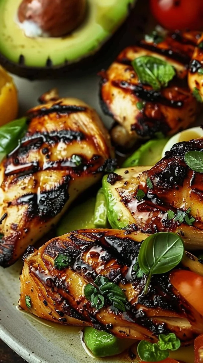 Juicy Grilled California Avocado Chicken