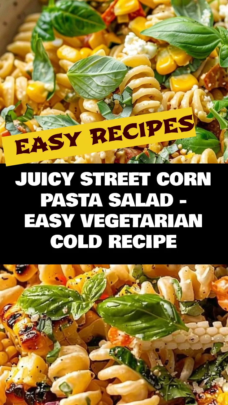 Juicy Street Corn Pasta Salad