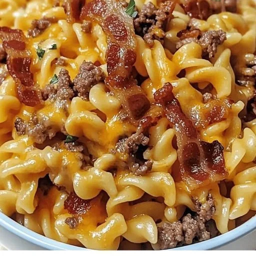 Loaded Bacon Cheeseburger Pasta You'll Crave Again and Again