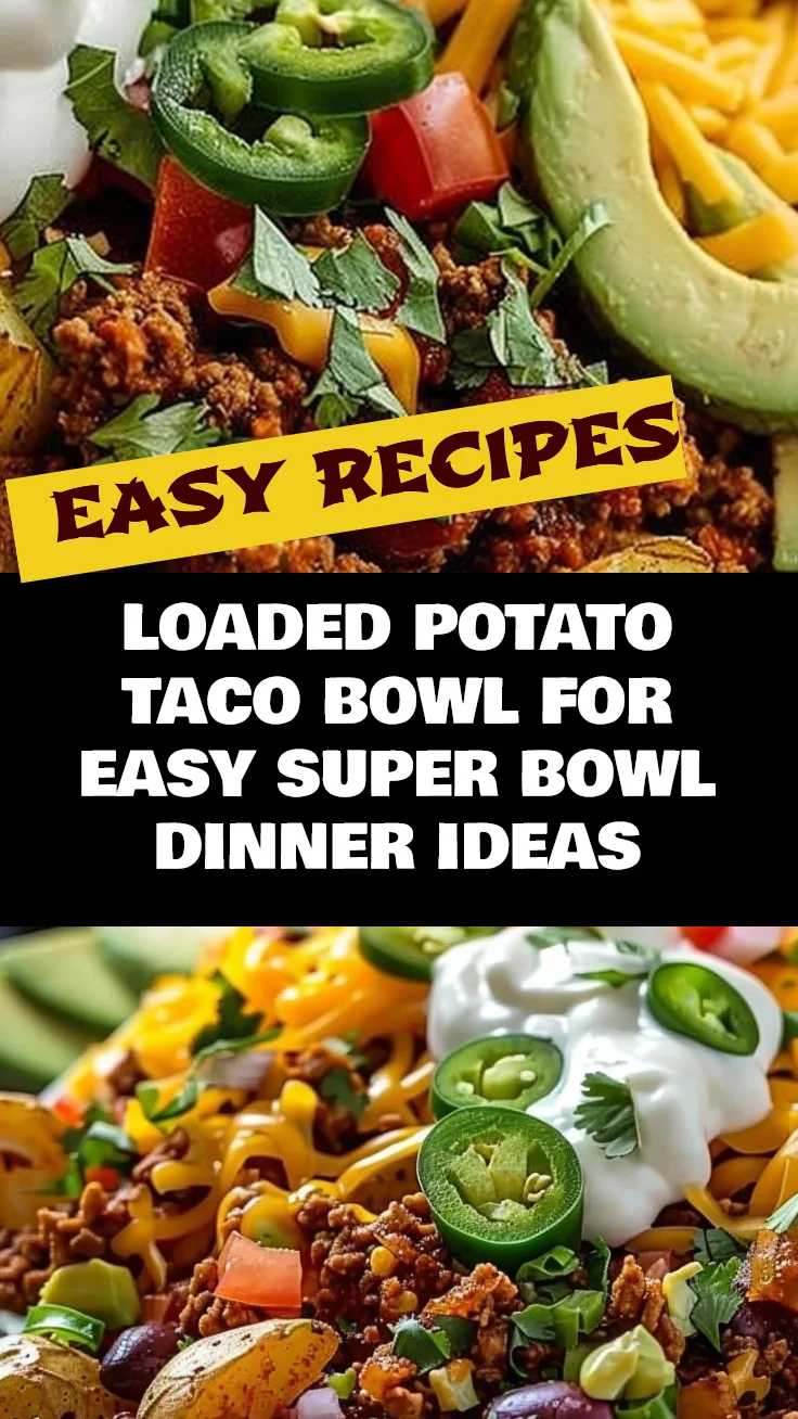 Loaded Potato Taco Bowl