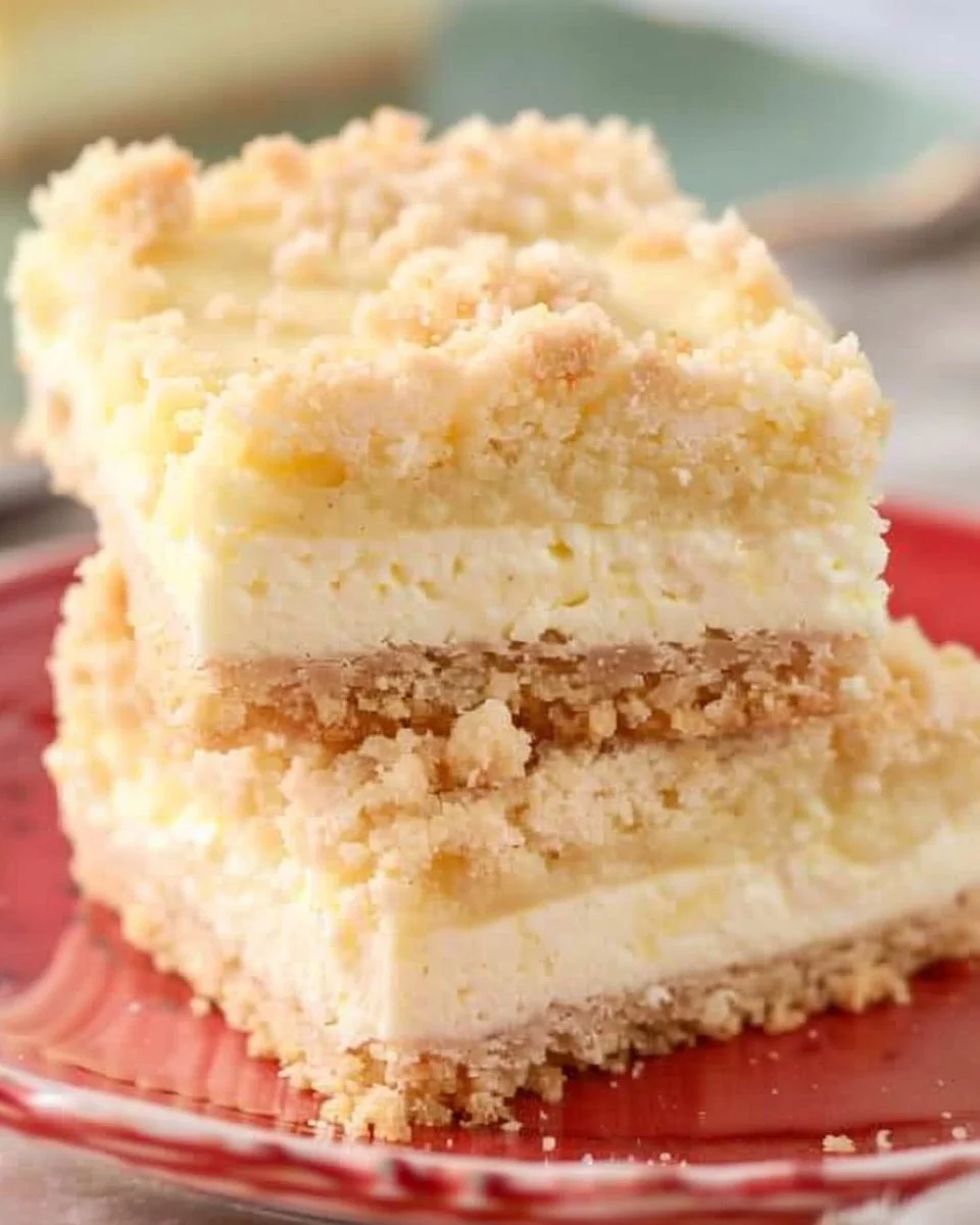 Ricotta Crumb Bars