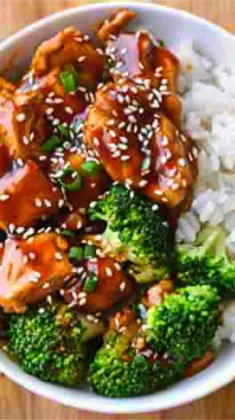 The Best Teriyaki Chicken Rice Bowl