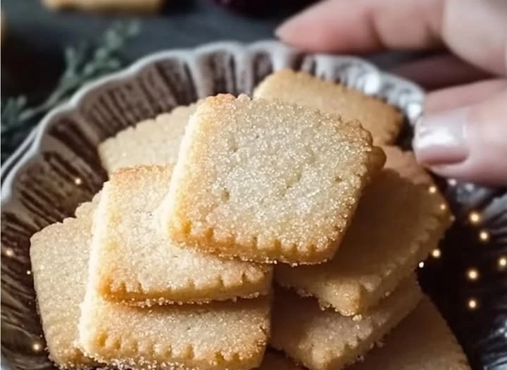 3-Ingredient Butter Cookies 🍪