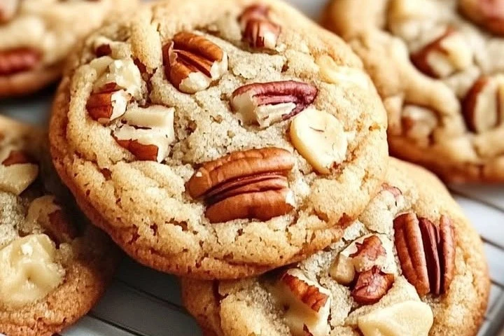 Butter Pecan Cookies – Rich, Buttery & Full of Crunch!