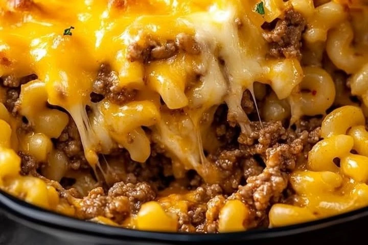 Cheesy Hamburger Casserole