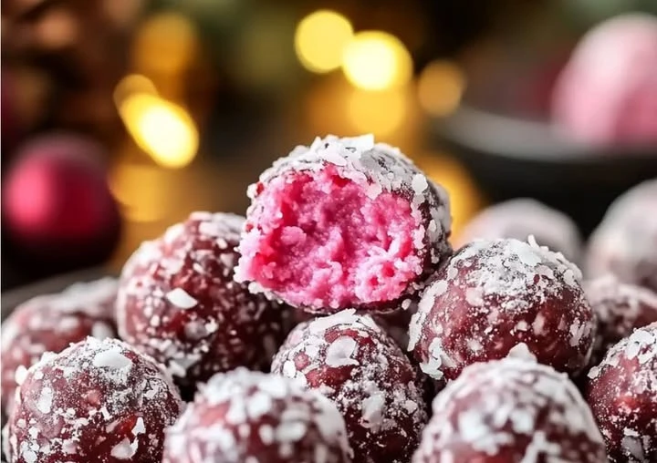 Cherry Mash Truffles