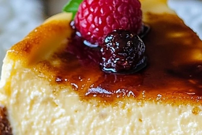 Crème Brûlée Cheesecake