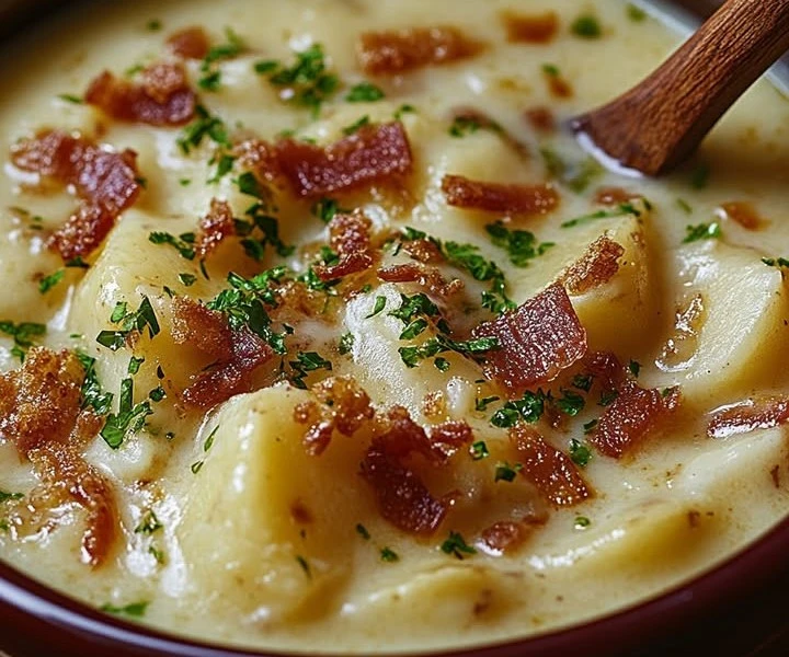 Crock Pot Crack Potato Soup