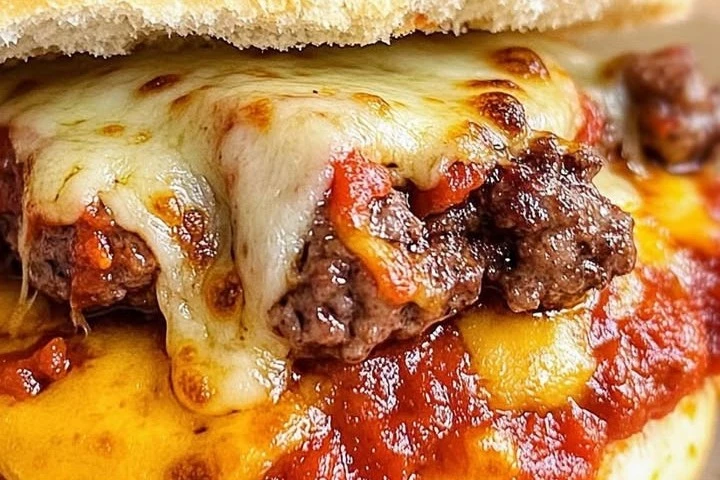 Crockpot Pizza Burgers: The Best of Both Worlds