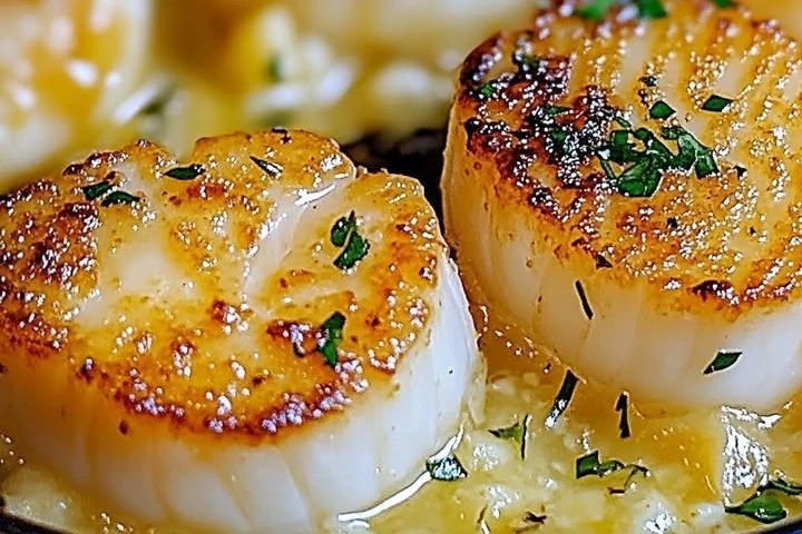 Garlic Butter Baked Scallops – Simple & Delicious!