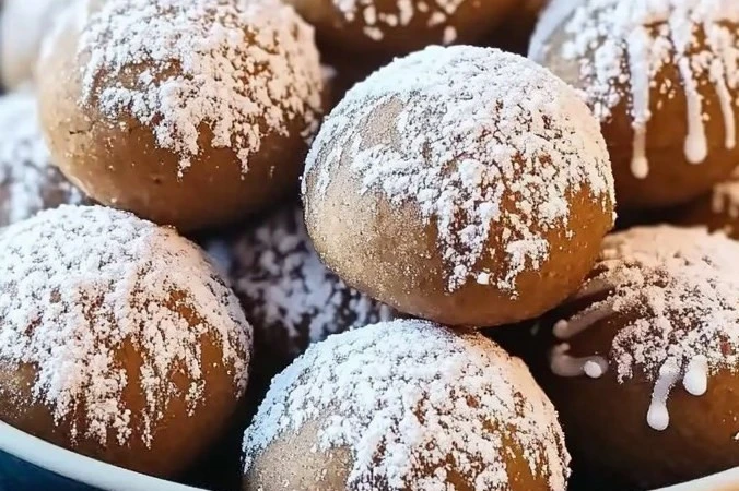 Gingerbread Snowball Cookies – The Perfect Holiday Treat!