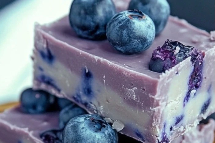 No-Bake Blueberry Fudge: Sweet & Simple