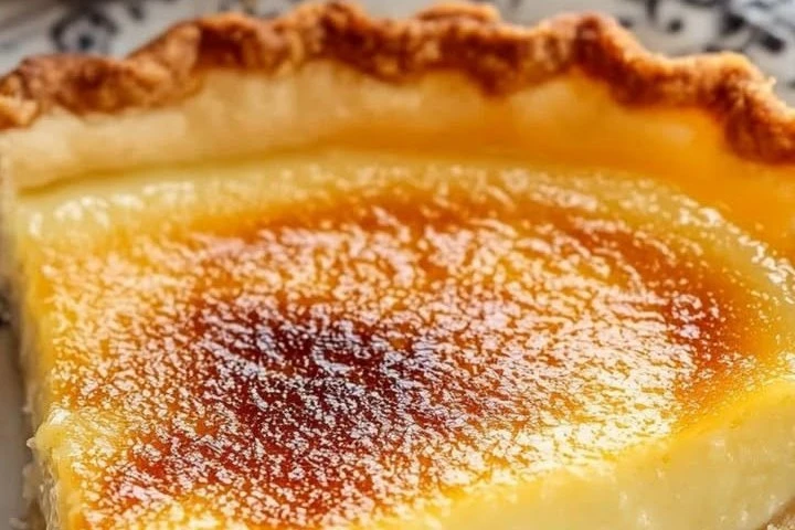 Old Fashioned Egg Custard Pie, So Yummy