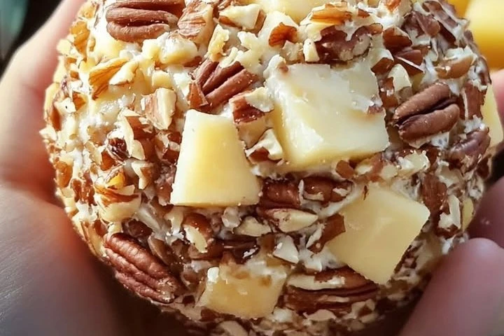 Pineapple Pecan Cheese Ball – Sweet, Savory, and Crunchy