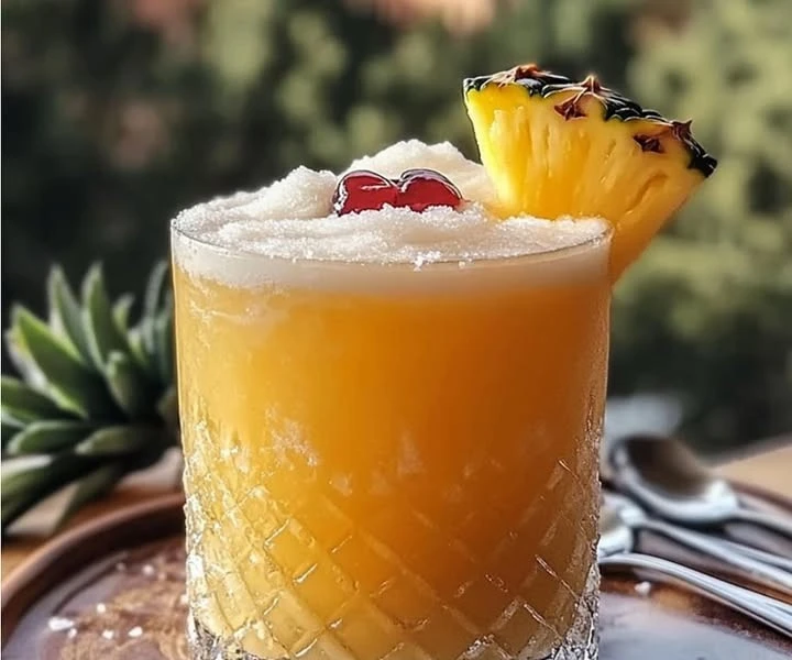 Snowy Pineapple Punch